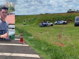 Motorista de Praia Grande morre após capotamento na Raposo Tavares em Martinópolis