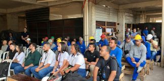 Energisa faz “parada de segurança” com trabalhadores da construção civil em Prudente