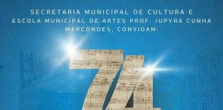 Escola de Artes Jupyra Marcondes comemora 74 anos com concerto gratuito em Presidente Prudente