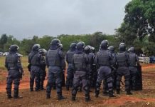 Polícia Militar realiza reintegração de posse em fazenda ocupada durante mobilização do MST no interior paulista