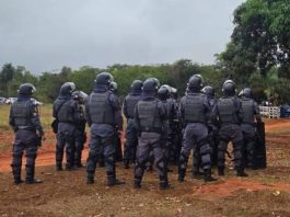 Polícia Militar realiza reintegração de posse em fazenda ocupada durante mobilização do MST no interior paulista