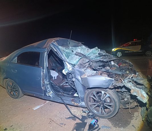 TRAGÉDIA NA RODOVIA: Pai morre e mãe e filha ficam gravemente feridas após colisão traseira próximo a Iepê