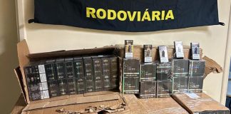 Polícia Rodoviária apreende 5,5 mil cigarros eletrônicos avaliados em R$ 550 mil na rodovia Raposo Tavares