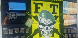 Jovem é preso por tráfico de drogas e porte ilegal de arma em Presidente Prudente
