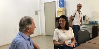 Secretária de Esporte Tute Madeiral recebeu a visita do deputado estadual Mauro Bragato