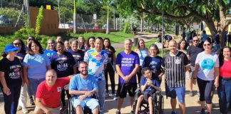 Caminhada de conscientização do TEA reúne 300 pessoas e reforça inclusão em Prudente