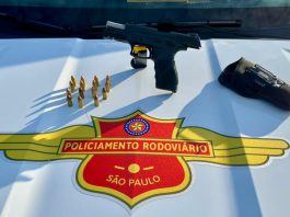 Polícia Rodoviária apreende arma de uso restrito e prende homem durante operação em Iepê