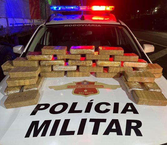 Boliviano é preso com mais de 35 kg de pasta base de cocaína na Raposo Tavares, em Presidente Prudente