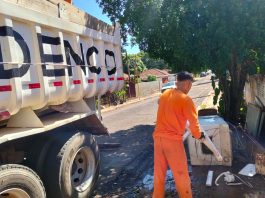 Mutirão Cata-treco avança para zona sul e atende bairros do Setor 5 em Prudente