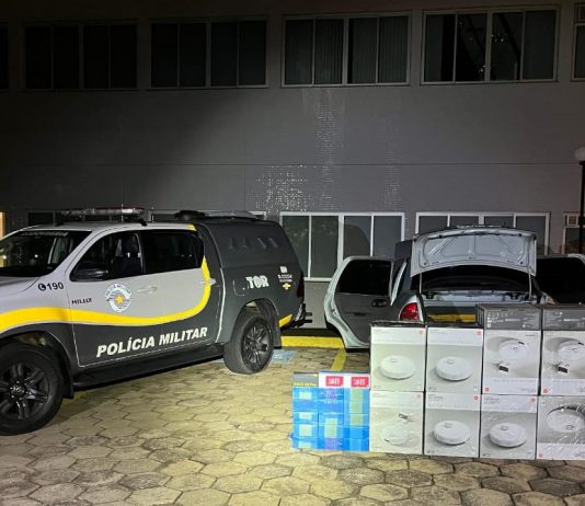 Carga de celulares e robôs aspiradores é apreendida durante operação em Presidente Venceslau