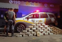 Polícia Rodoviária apreende 135 kg de maconha escondidos em caminhão em Adamantina