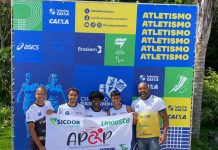 Atletas de Presidente Prudente conquistam medalhas no Circuito Paralímpico Loterias Caixa em São Paulo