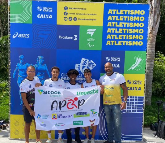 Atletas de Presidente Prudente conquistam medalhas no Circuito Paralímpico Loterias Caixa em São Paulo
