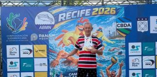 Aos 75 anos, nadador de Prudente conquista seis medalhas e bate recordes no Sul-Americano