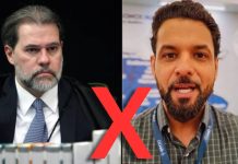 Ministro Dias Toffoli derruba lei que proibia a instalação de banheiros multigêneros em Prudente de autoria de Tiago Oliveira
