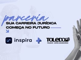 Toledo Prudente firma parceria com a Inspira e amplia acesso dos alunos de Direito à tecnologia jurídica