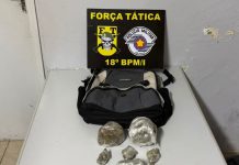 Homem de 34 anos é preso com mais de 1 quilo de maconha no Parque Alexandrina