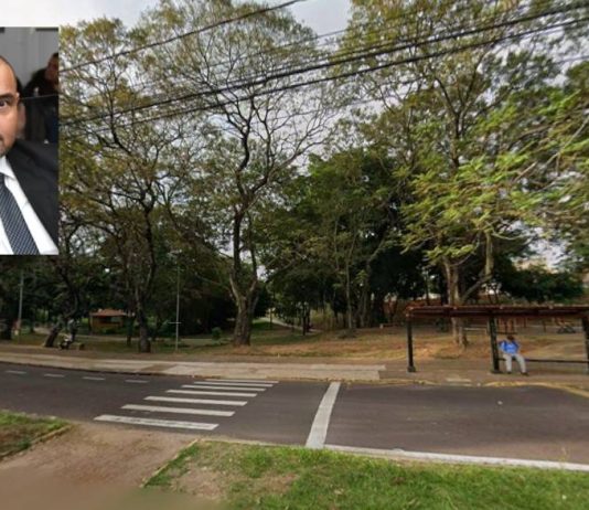 Vereador Cesar Saito Babu pede reforço e modernização da iluminação na Praça das Andorinhas