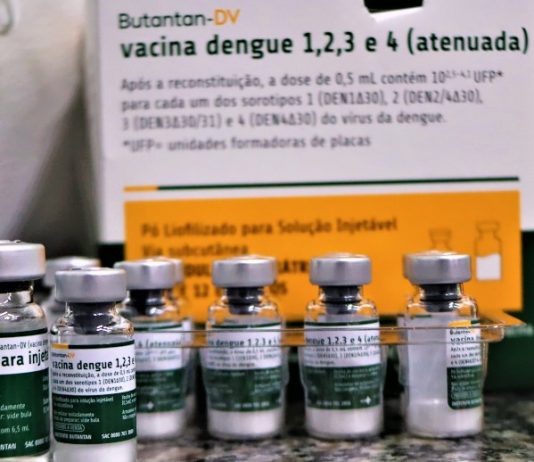 Prudente amplia vacinação contra dengue para profissionais da saúde e pessoas de 59 anos