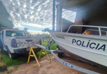 20 anzóis de galho são apreendidos em área proibida de pesca no Rio Paraná