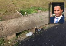 A pedido da população vereador Edu da Padaria cobra conserto urgente de boca de lobo aberta no Jardim Jequitibás