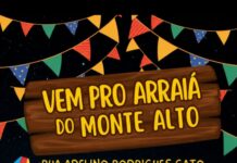 Arraiá do Monte Alto promete música ao vivo, comidas típicas e diversão para toda a família em Presidente Prudente