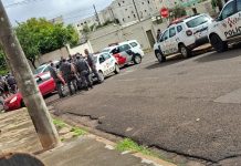 ASSISTA: Ladrão é preso após perseguição por diversos bairros de Presidente Prudente com carro furtado