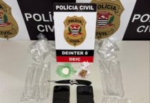Polícia Civil prende suspeito de tráfico de drogas em hipermercado de Presidente Prudente