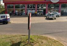 Funcionário público é preso por embriaguez ao volante após atingir vitrine de loja na avenida Manoel Goulart
