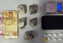 Jovem é preso por tráfico de drogas em Presidente Epitácio