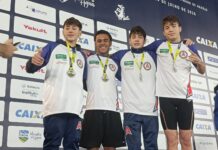 Prudentino Enzo Pereira conquista medalha de prata no Campeonato Brasileiro Infantil de Natação