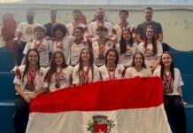 Natação de Prudente encerra participação nos Jogos Regionais com 35 medalhas e dois troféus