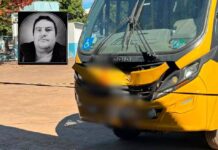 VIDEO: Servidor público morre após acidente com micro-ônibus no pátio da prefeitura de Ribeirão dos Índios