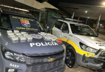 Ação conjunta resulta na apreensão de quase 10 Kg de drogas avaliadas em R$ 750 mil