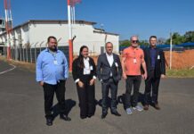 Vereadora Sara Lopes e diretoria da UEPP visitam obras de ampliação do aeroporto de Presidente Prudente
