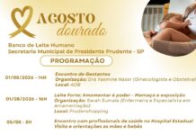 Agosto Dourado promove ações de incentivo à amamentação em Presidente Prudente