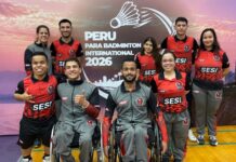 Badminton paralímpico: atletas treinados de Presidente Prudente conquistam 12 medalhas em competição internacional no Peru