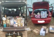 Fiscalização intercepta dois veículos com mercadorias do Paraguai sem nota em Presidente Epitácio