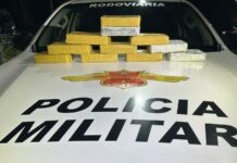 Boliviana é presa com mais de 11 kg de pasta base de cocaína em ônibus na rod. Raposo Tavares