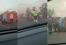 Colisão entre dois carros deixa duas pessoas feridas na Júlio Budiski, em Presidente Prudente