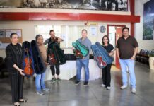 Projeto Aquarela transfere 14 violinos para Escola de Artes Jupyra Cunha Marcondes