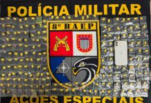 8º BAEP prende homem com quase 200 comprimidos de ecstasy em Presidente Prudente