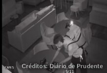 ASSISTA: Criminoso arromba loja de colchões e decoração durante a madrugada, furta notebook e celulares em Prudente