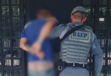 8º BAEP prende homem procurado por tráfico de drogas