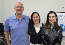 Vereadora Sara Lopes defende criação de Secretaria da Mulher em Prudente durante encontro com secretária estadual