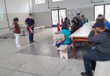Servidores da Sosp participam de treinamento para atuação em brigada de incêndio