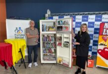 Fundo Social entrega Geladeiras Literárias em parceria com a Escola SESI Vila Real