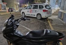 Homem é preso após pegar motocicleta de conhecido sem autorização e sofrer acidente em Prudente