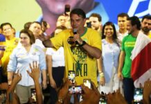 Flávio Bolsonaro cancela compromissos de campanha em Presidente Prudente neste domingo