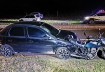 Colisão entre carro e moto mata jovem de 26 anos na SPA-553/270, em Anhumas